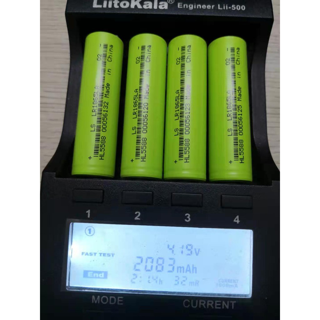 Pin lisen 2000mah 10C 18650 xả cao cho máy khoan 20Ampe