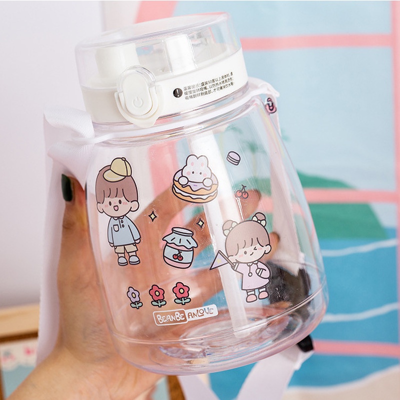 We Flower Bộ 23 miếng dán PVC họa tiết hoạt hình đáng yêu dùng để trang trí chai nước / scrapbook / điện thoại