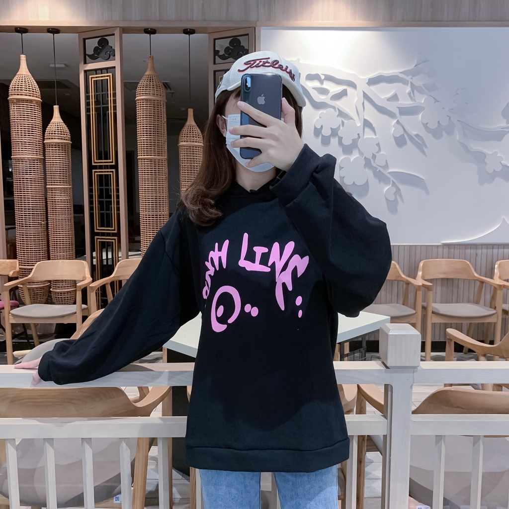 Áo Hoodie Nỉ Có Lót Lông Form Rộng Tay Phồng | BigBuy360 - bigbuy360.vn