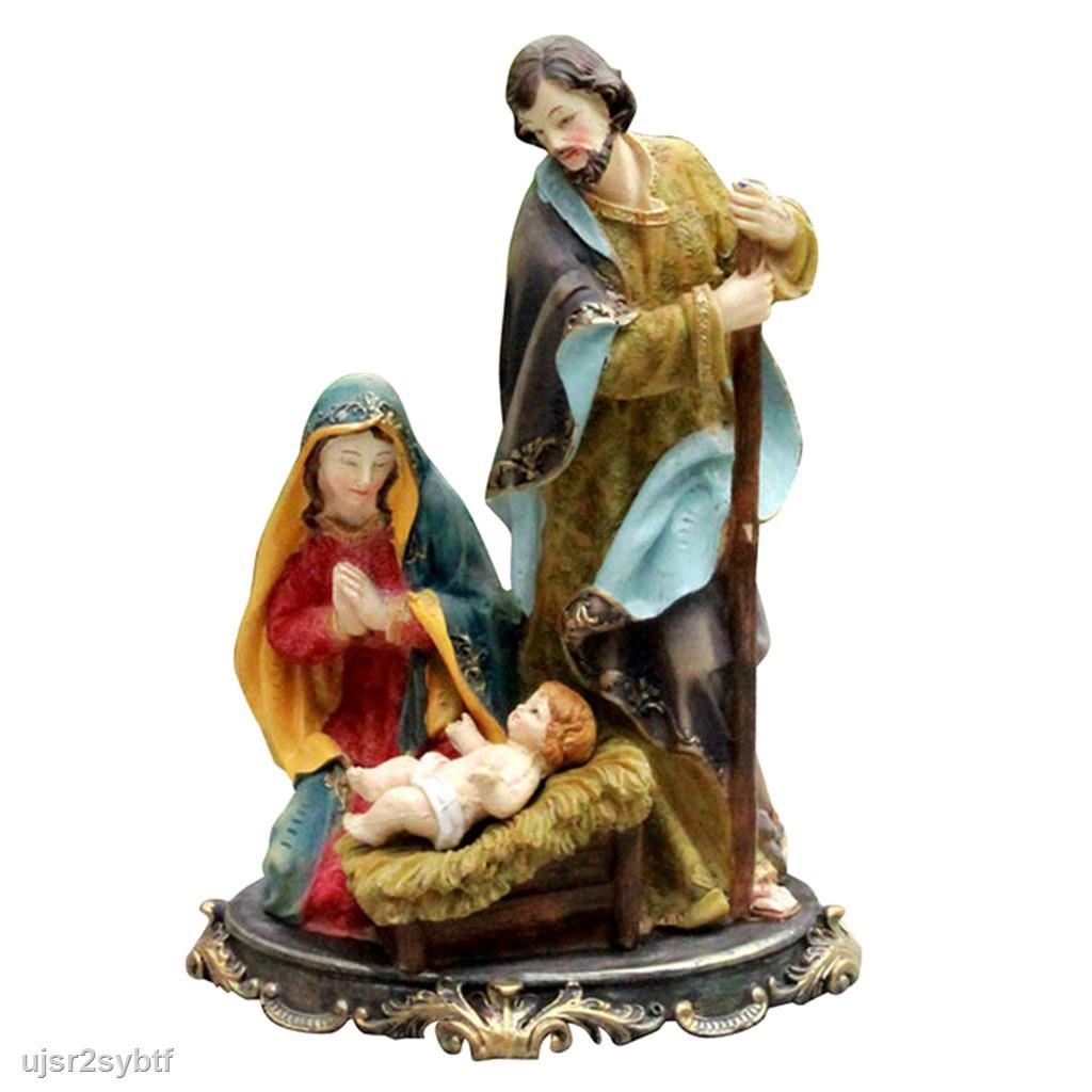 Siêu rẻ Mô hình tượng chúa Jesus trang trí giáng sinh