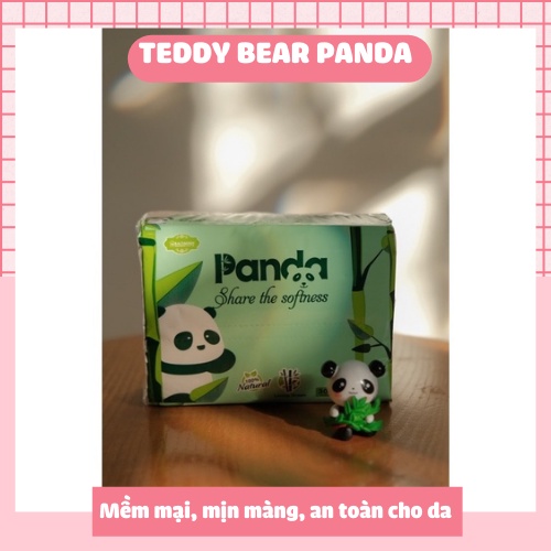 Giấy Tre PANDA 3 lớp siêu dai, mềm mịn 100 tờ 3 lớp