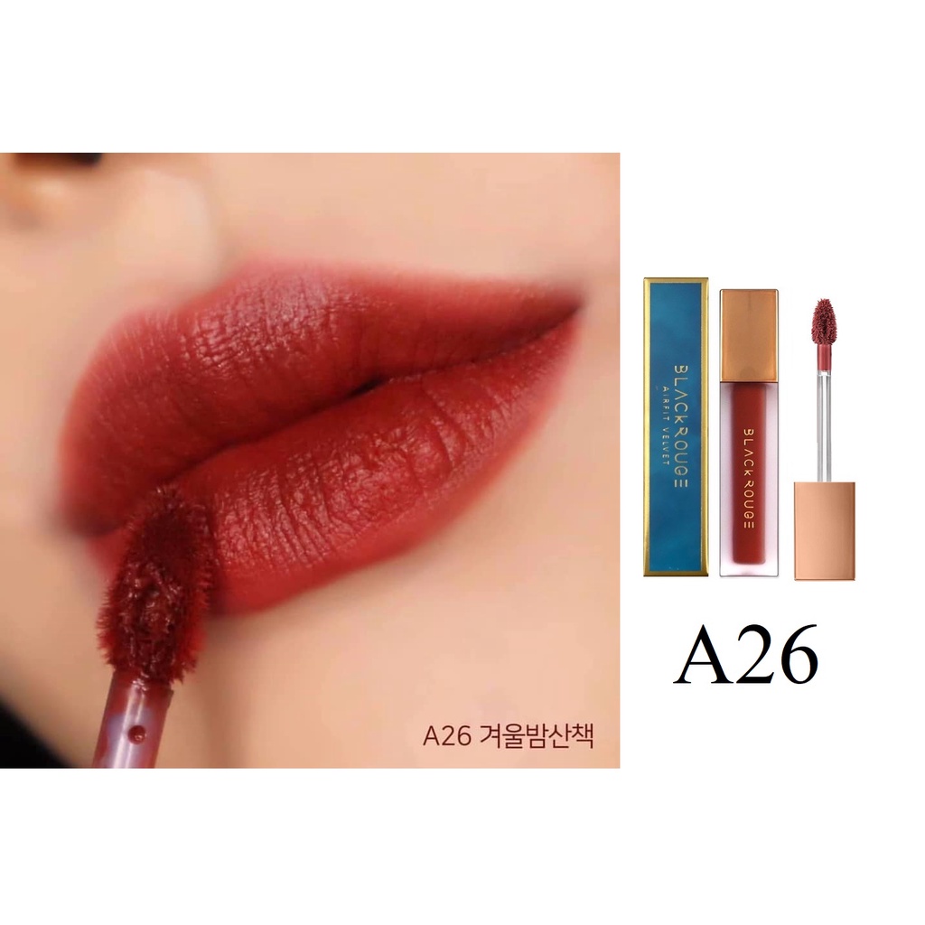 Son Black Rouge A26 màu đỏ nâu