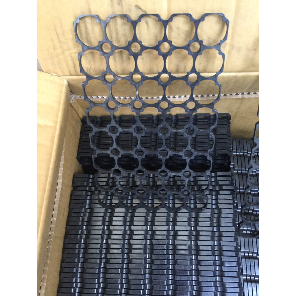 Khung nhựa giữ pin 3x5P 4x5p 4x10P 5x8P 6x12P 32650 32700