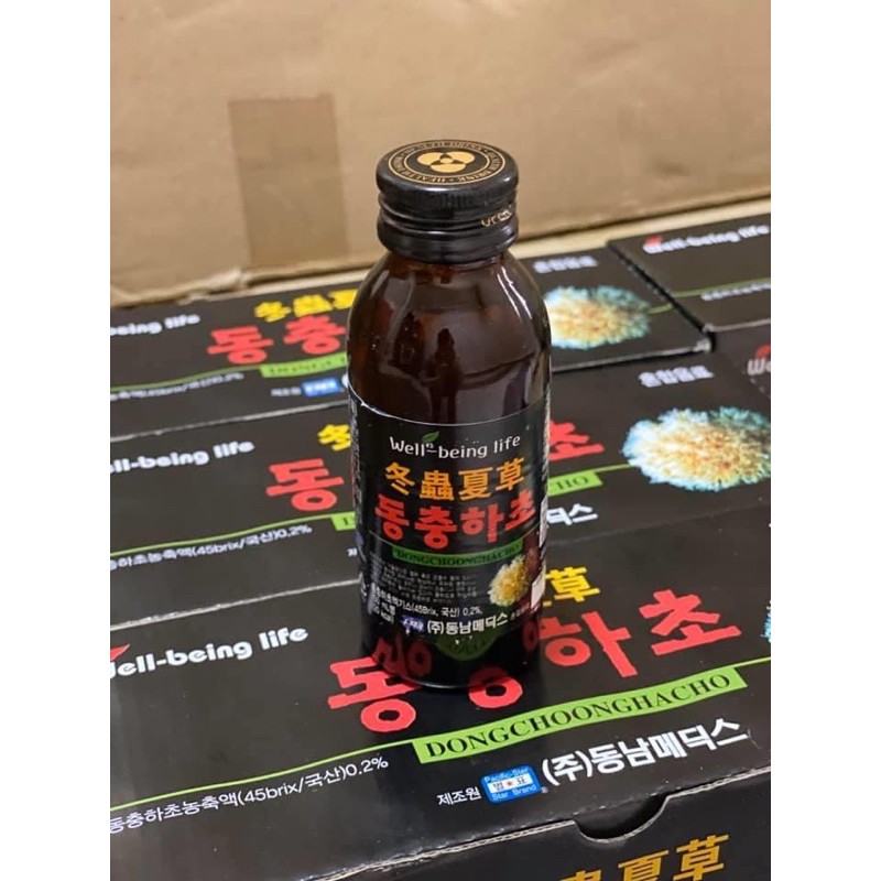 [HÀNG MỚI] Nước Đông Trùng Hạ Thảo Hàn Quốc,Hộp 10 Chai x 100ml [DATE 2022] | BigBuy360 - bigbuy360.vn