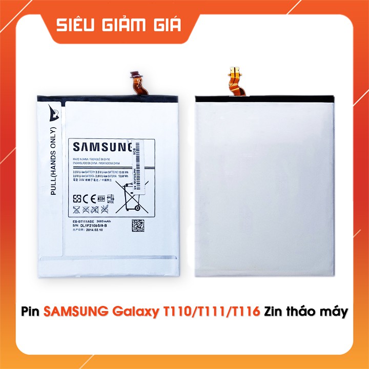 Pin Samsung Tab 3 T110/ T111/ T116 - Pin thay thế cho Samsung Galaxy Tab 3 Lite/ Tab 3V Zin tháo máy