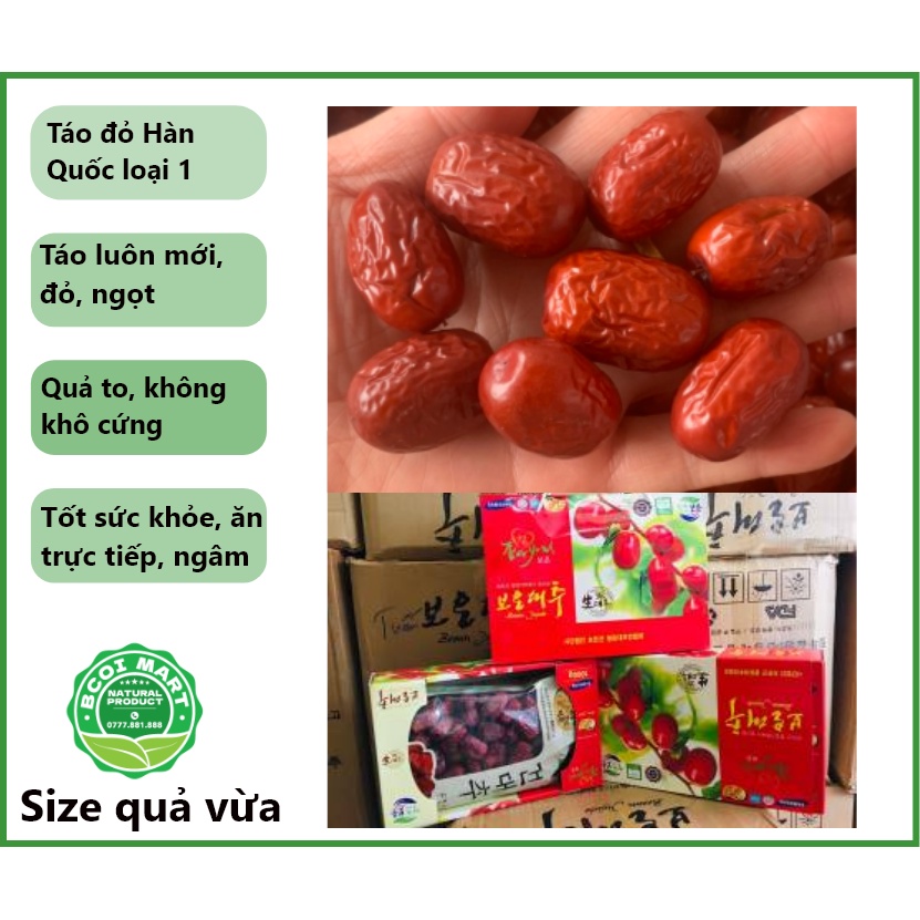 [Mã GROSALE giảm 10% đơn 150K] Táo đỏ Hàn Quốc - Date mới - Ngọt và thơm