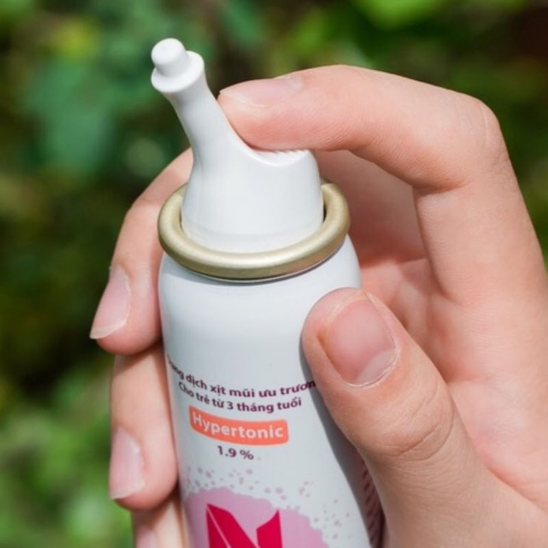 DUNG DỊCH XỊT MŨI ƯU TRƯƠNG  NEBUSAL SPRAY BABY 1,9%