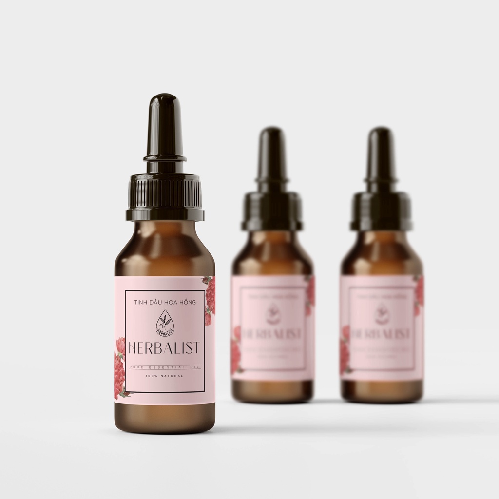 Tinh Dầu Hoa Hồng Loại 1 Hương Thơm Độc Đáo Kháng Khuẩn Kháng Nấm Cho Làn Da Sáng Đẹp