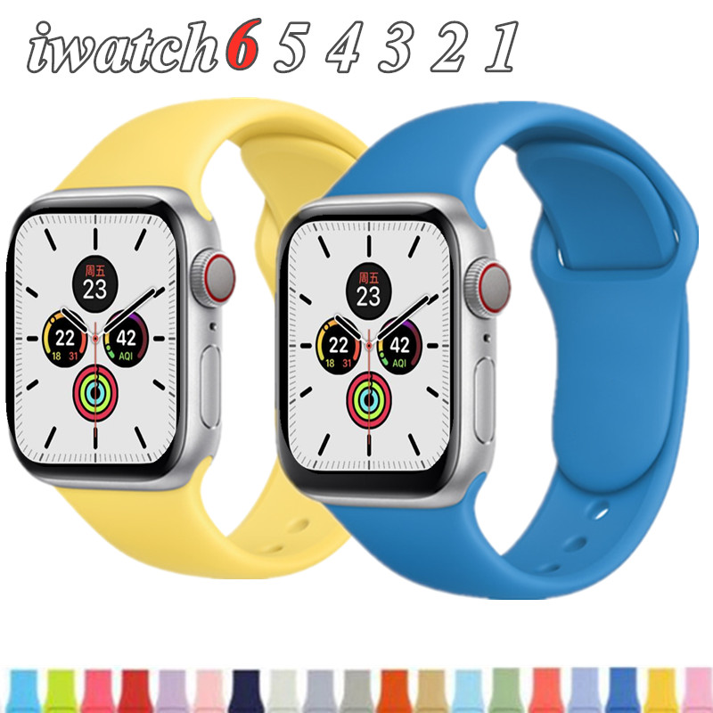 Dây Đeo Thay Thế Chuyên Dụng Cho Đồng Hồ Thông Minh Apple Watch 6 5 4 3 2 1 Kích Thước 38mm 42mm 40mm 44mm