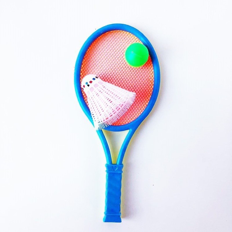 Bộ đồ chơi vợt cầu lông kèm 1 bóng nhỏ - đồ chơi vận động cho bé