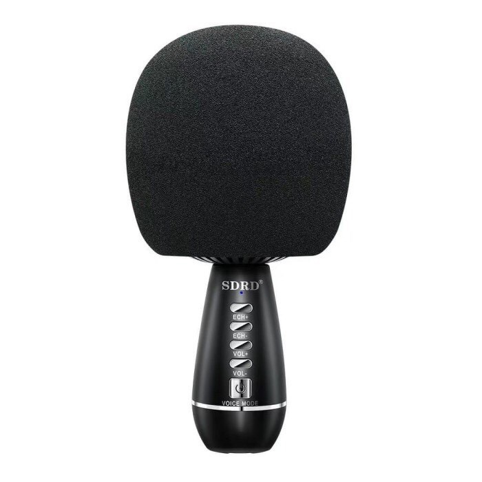 Mic Karaoke Không Dây Cầm Tay SDRD SD105 Hỗ Trợ Cổng Cắm Livestreaming, Ghi Âm, Hiệu Ứng Âm Thanh Sống Động