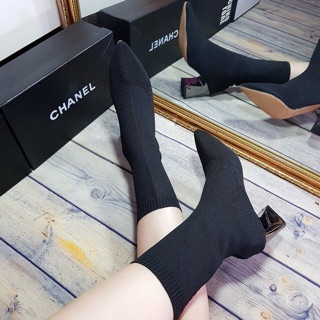 🎁 TẶNG QUÀ 🎁 Boots đế vuông 