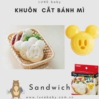 [ Hàng Nhật] Khuôn cắt bánh mì/sandwich cho bé (nhiều mẫu)