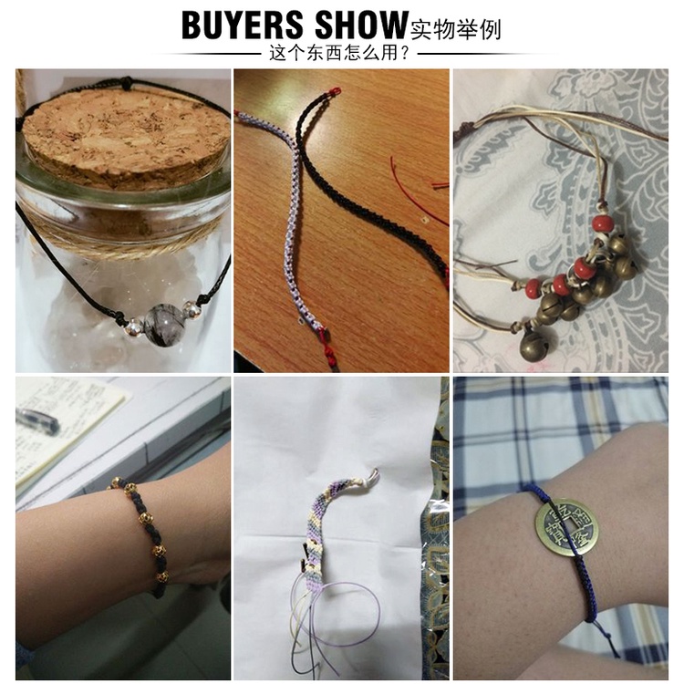 Phụ Kiện Dây Thừng 1mm Dùng Làm Trang Sức