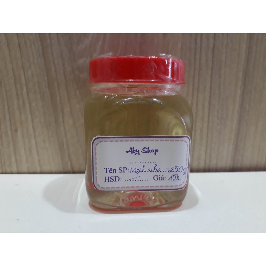 Mạch nha 250g ⚡ LOẠI NGON ⚡ mạch nha là nguyên liệu không thể thiếu trong sản xuất bánh mứt kẹo và bia
