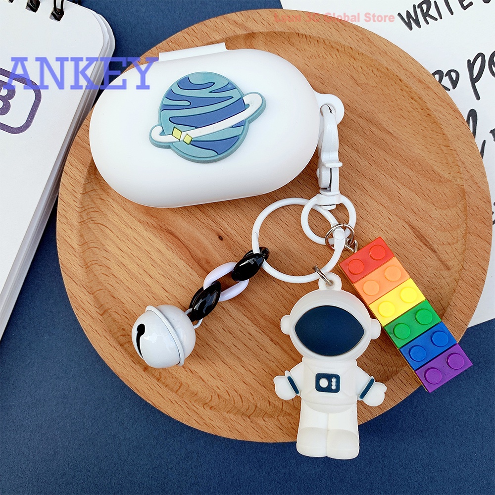 Sony WF-C700N / WF-C500 Case Cute C500 C700N Astronaut Silicone Earphone TWS Headphones Protective Cover