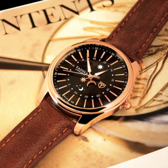 Đồng hồ nam YAZOLE chính hãng, dây dao cao cấp, đeo êm tay, chống nước tốt, lịch lãm, phong cách ( Mã: AYS ) | BigBuy360 - bigbuy360.vn