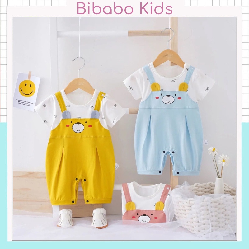 Bộ body cho bé trai bé gái Quần áo trẻ em hình thú ngộ nghĩnh - bodysuit cho bé chất vải Cotton mềm mịn cực yêu