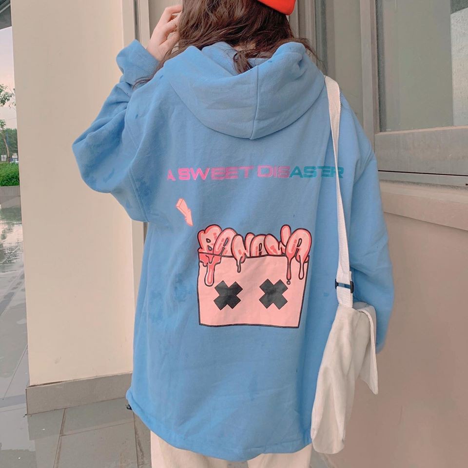 Áo Khoác Nỉ Hoodie Unisex Form Rộng Khóa Kéo  Banawa Nam Nữ Mũ Rộng Chất Nỉ Dày Dặn Hình Shop Chụp Nhiều Màu | BigBuy360 - bigbuy360.vn