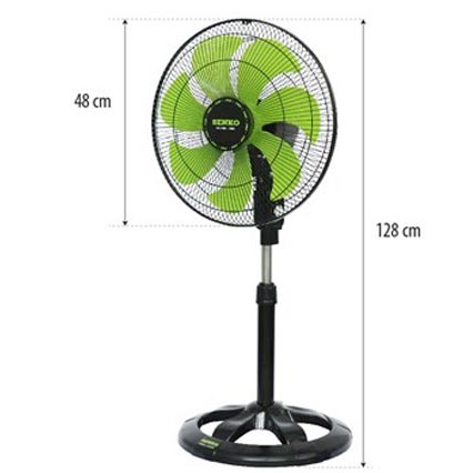 Quạt Đứng - Quạt Cây - Quạt Lỡ - Quạt Lửng thân sắt/inox Senko LTS1632 / LTS1636 / LS1630 | BigBuy360 - bigbuy360.vn