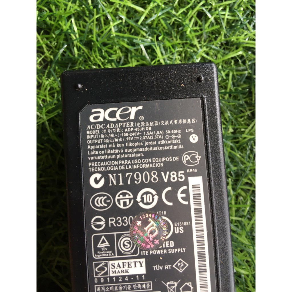 Sạc laptop ACER 19V - 2.37A Chân Kim Nhỏ Loại Tốt ( ZIN )