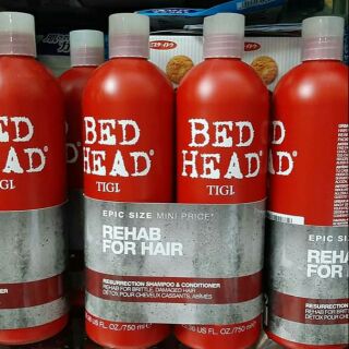 Cặp dầu gội xả Tigi đỏ 1500ml/cặp