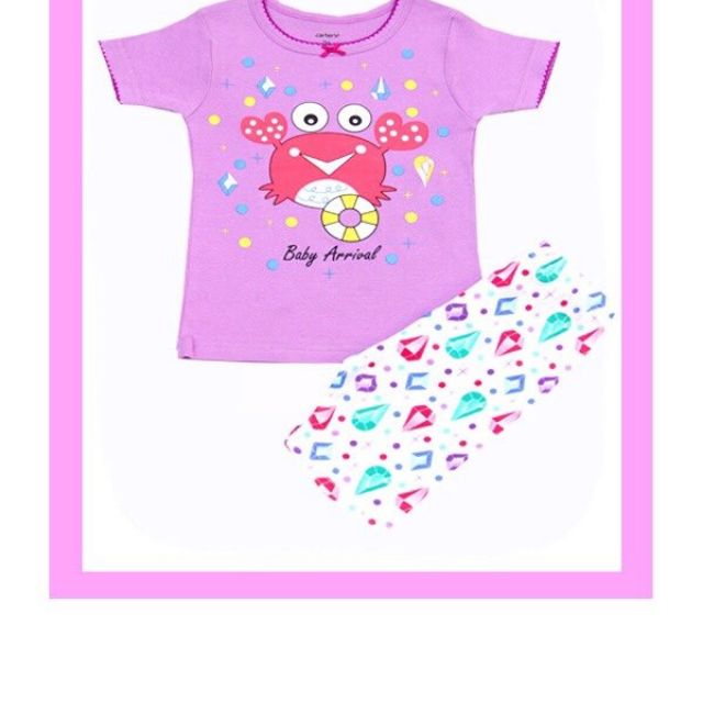 Bộ ngắn bé gái 
size 1-7 (6-22 kg)
