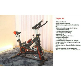 Xe đạp tập thể dục tập gym tại nhà X8, xe đạp thể dục giảm cân săn chắc cơ thể