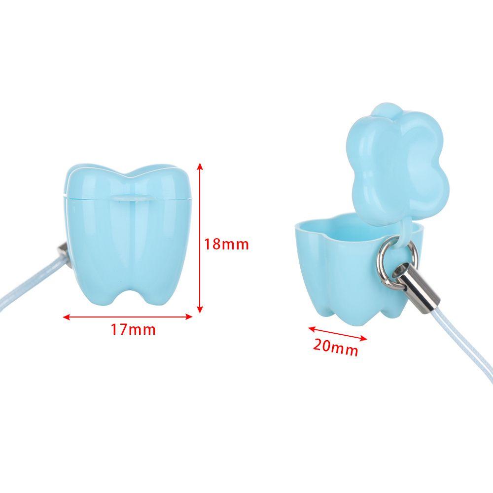 ESPO Set 10 Hộp Nhựa Đựng Răng Sữa Em Bé Nhiều Màu Dễ Thương