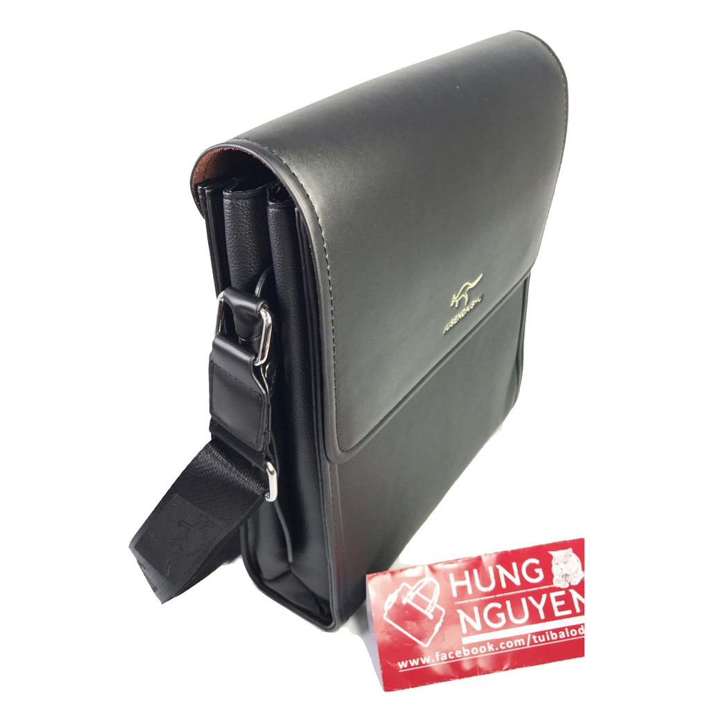 Túi chéo da cứng (dáng đứng) Jusendaisu (Ảnh thật)
