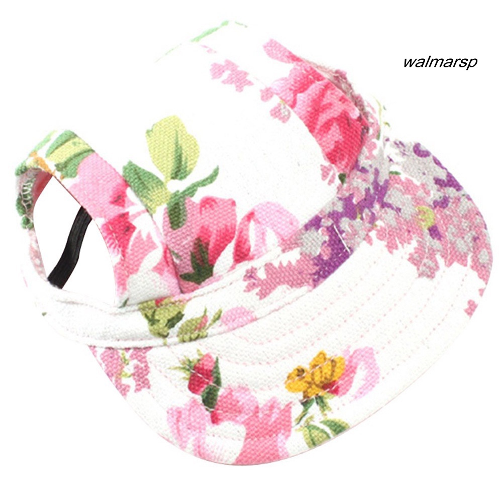 Mũ Lưỡi Trai Bằng Vải Canvas Thời Trang Mùa Hè Dễ Thương Cho Thú Cưng