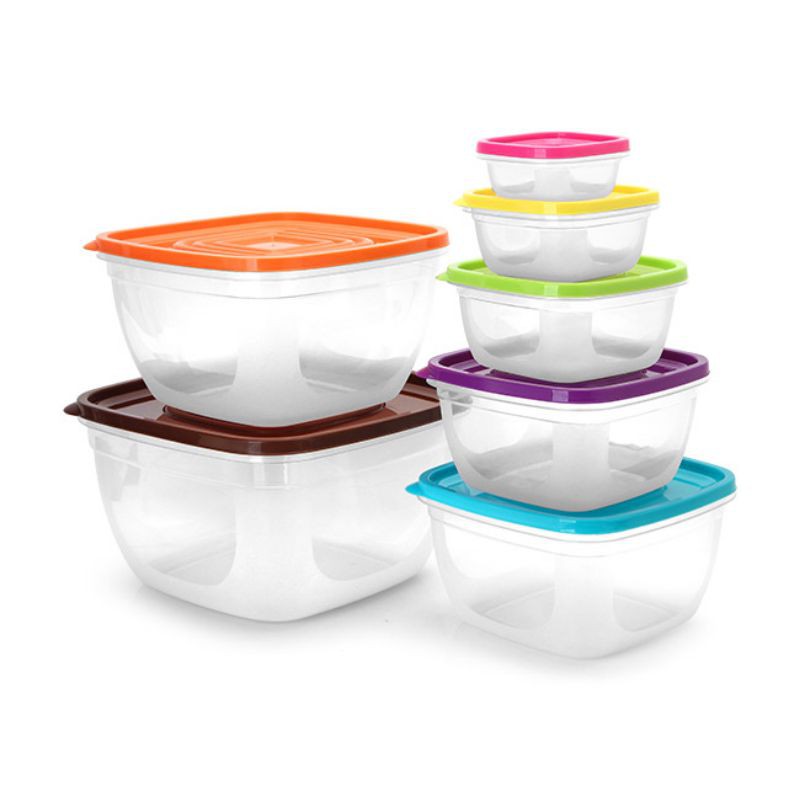 Hộp đựng thức ăn 7 món,,