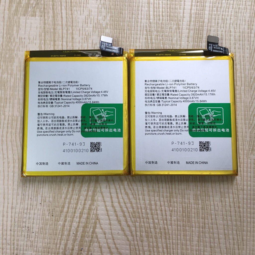 PIN OPPO K5 , REALME X2 - BLP741