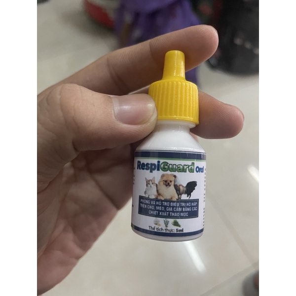 Dung dịch tiêu đờm Respi Guard chai 5ml