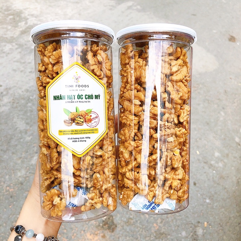 Nhân Óc Chó Mỹ Đỏ Vàng Tini Foods 500g