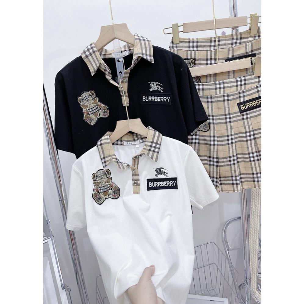 [ 𝐅𝐑𝐄𝐄 𝐒𝐇𝐈𝐏 ] BỘ BBR CHÂN VÁY THÊU GẤU CHẤT ĐẸP LẮM Ạ