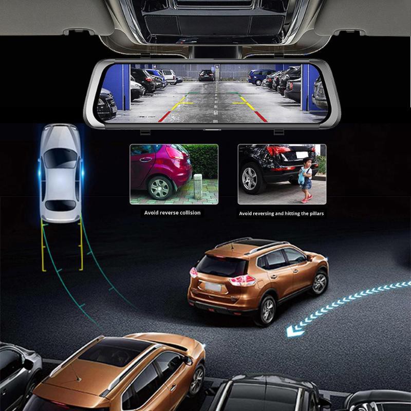 (Tặng thẻ 32GB) Camera hành trình gương E08-4G-Wifi Chính Hãng | BigBuy360 - bigbuy360.vn