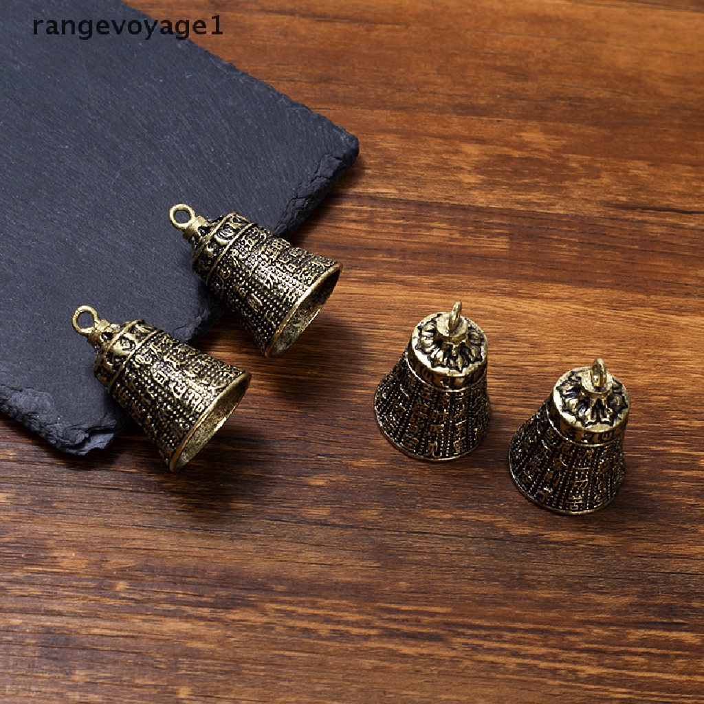 Chuông Gió / Móc Khóa Hình Trái Tim / Quan Công Bằng Đồng Thau Nhân Tạo Kiểu Mới [rangevoyage1]