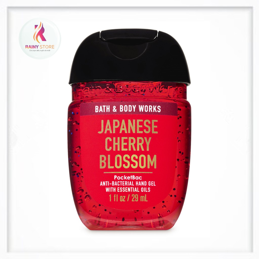 Gel rửa tay khô Bath & Body Works Japanese Cherry Blossom 29ml