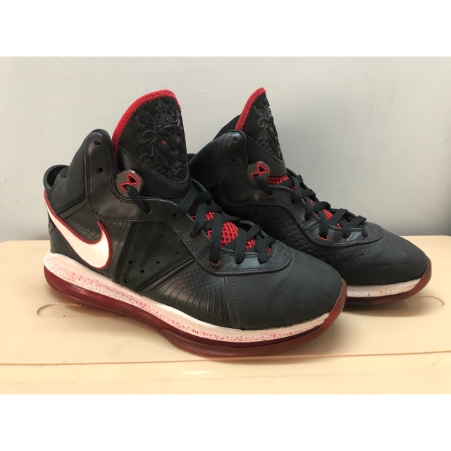 Giày bóng rổ Lebron 8 Bred - Size 44
