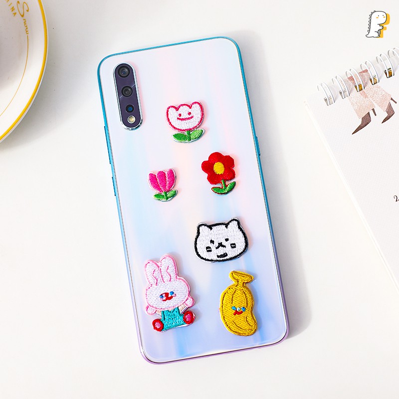 Sticker vải ủi áo che vết rách dễ thương