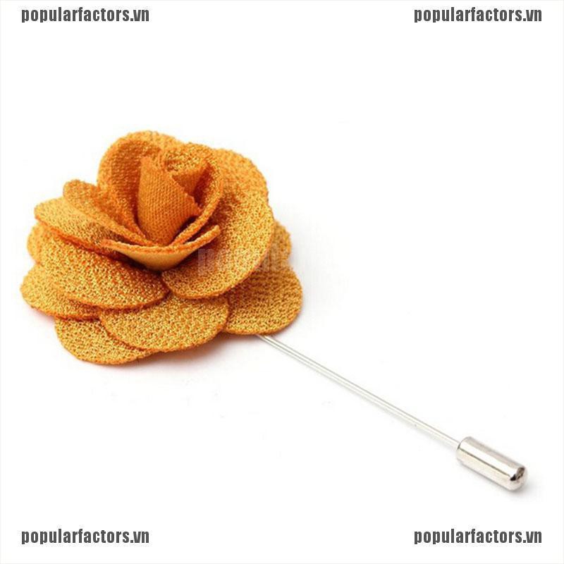 Ghim cài áo hình bông hoa handmade xinh xắn thời trang