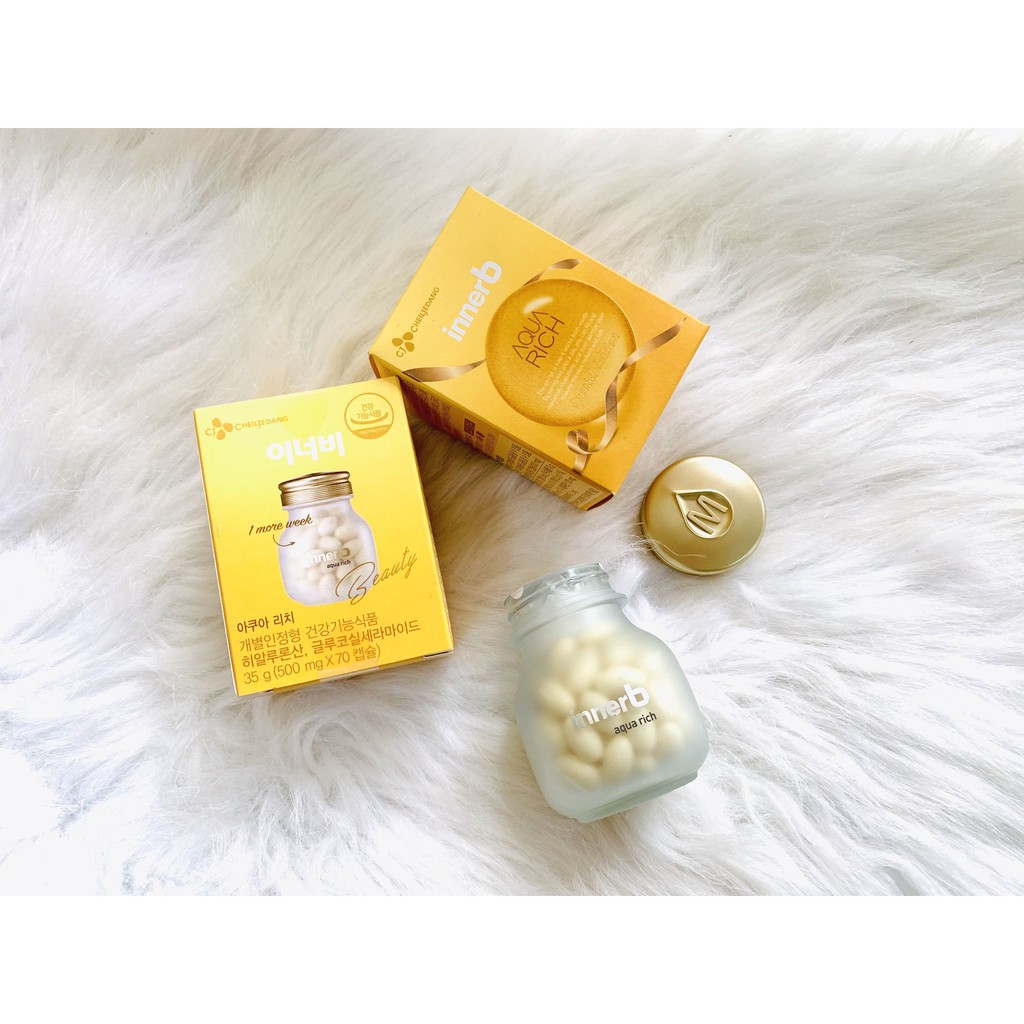 Viên Uống Cấp Nước Và Collagen InnerB Aqua Rich Double Up 70 viên | BigBuy360 - bigbuy360.vn