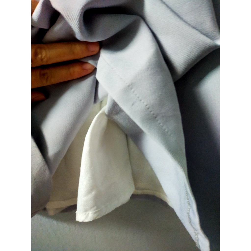 Đầm xám hở vai sz M