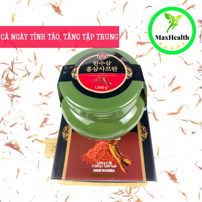 CAO HỒNG SÂM NHỤY HOA NGHỆ TÂY HANSUSAM  – MAXHEALTH