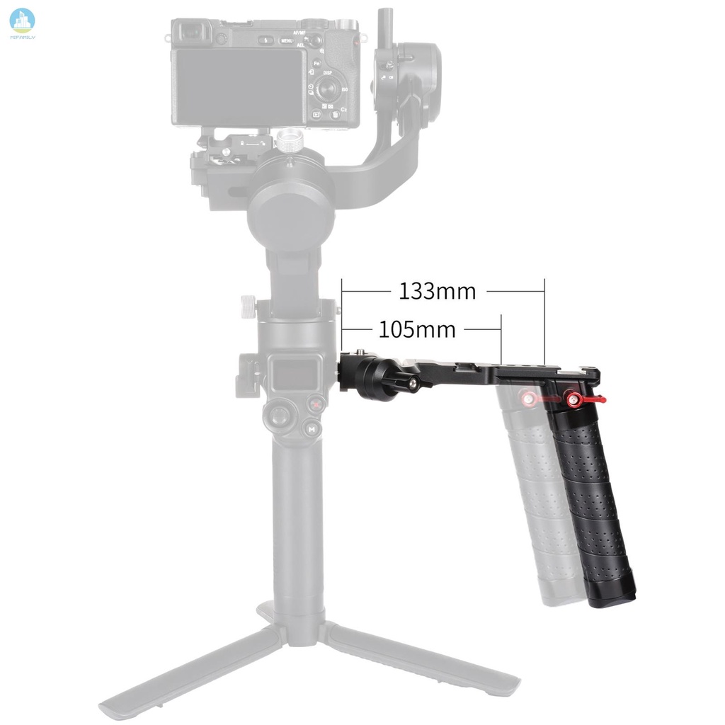 ANDOER Tay Cầm Thay Thế Bằng Nhôm 1 / 4 3 / 8 Cho Dji Ronin S 2 / Ronin Sc 2 Gimble | BigBuy360 - bigbuy360.vn
