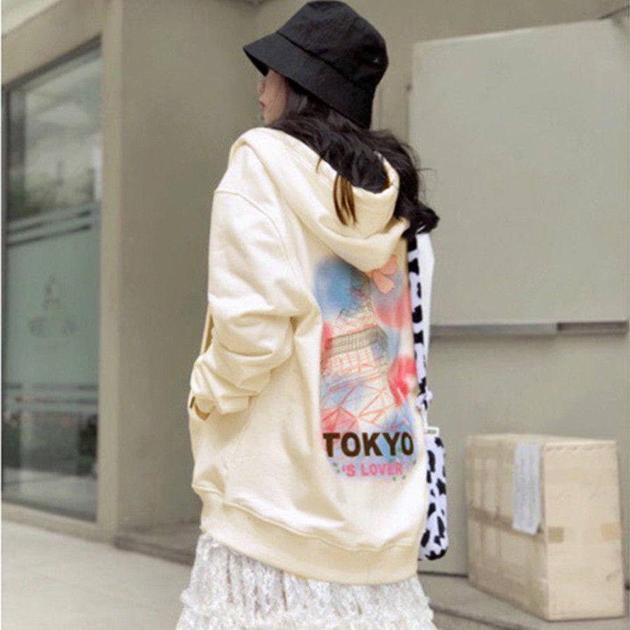 ÁO HOODIE - ÁO KHOÁC NỈ NGOẠI Tokio Lover (HD1390 - 4 Màu)