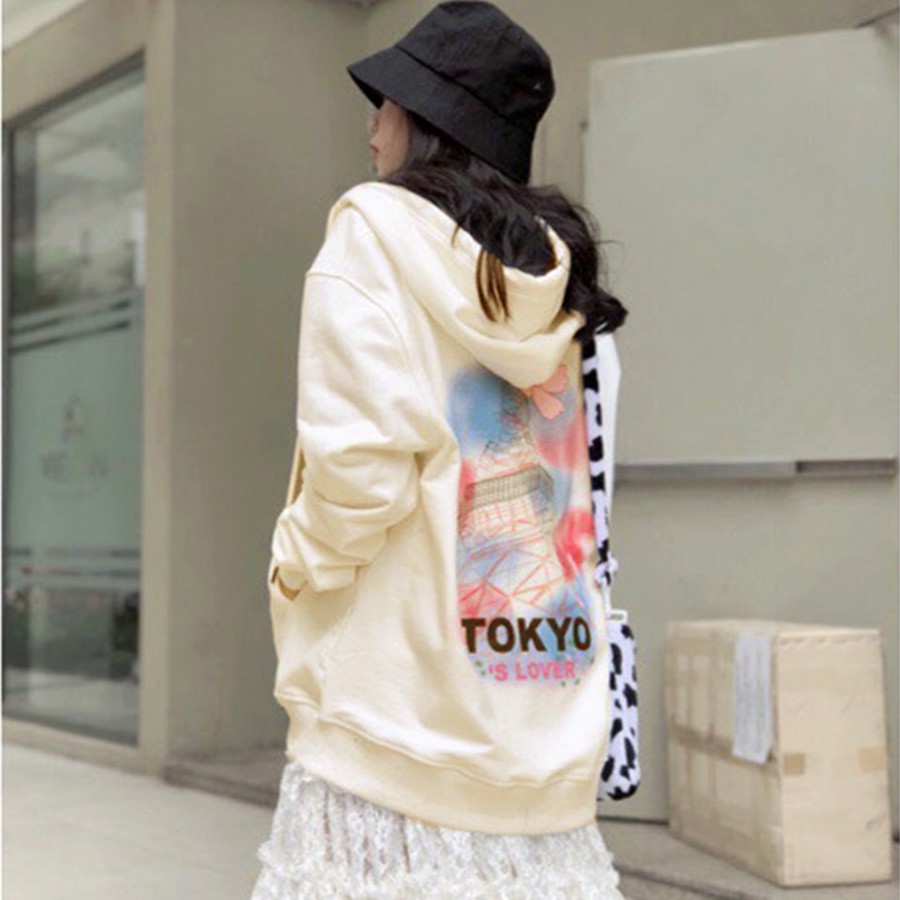 ÁO HOODIE - ÁO KHOÁC NỈ NGOẠI Tokio Lover (HD1390 - 4 Màu)