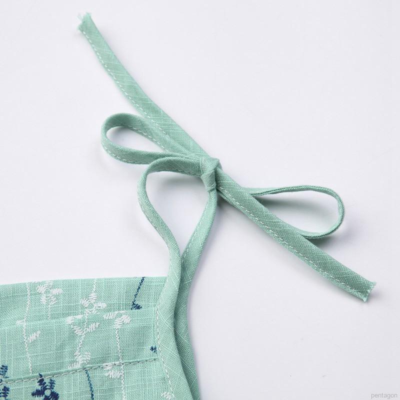 Đầm hai dây họa tiết hoa cho bé gái