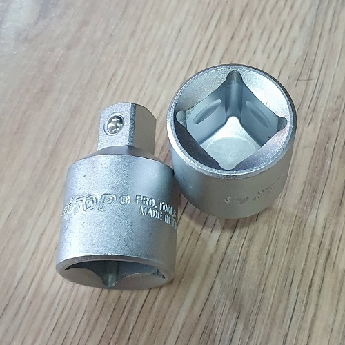 Đầu Chuyển Cho Đầu Khấu 3/4 Sang 1/2 Và Ngược Lại Dụng Cụ Vặn Đai Ốc Thép Nguyên Khối